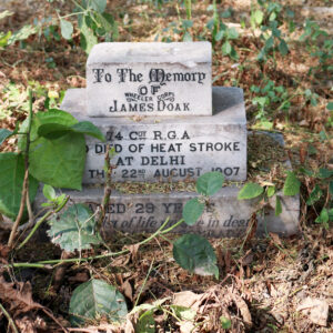 To the Memory of Wheeler Corporal James Doak