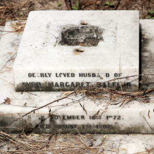 Deeply Beloved Husband of Sybil Margaret Balfour